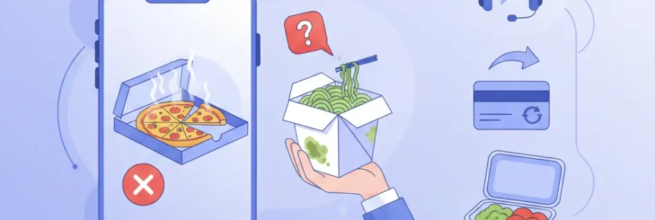 Food Delivery Apps Send Wrong Food