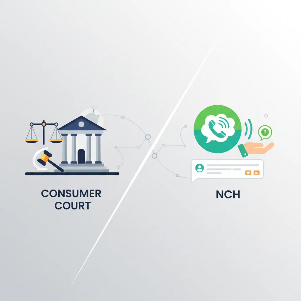 Approach The Consumer Court Vs NCH