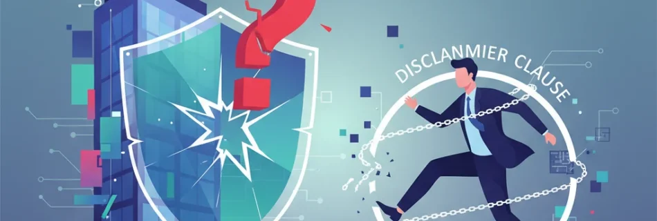 Liability Using Disclaimer Clauses
